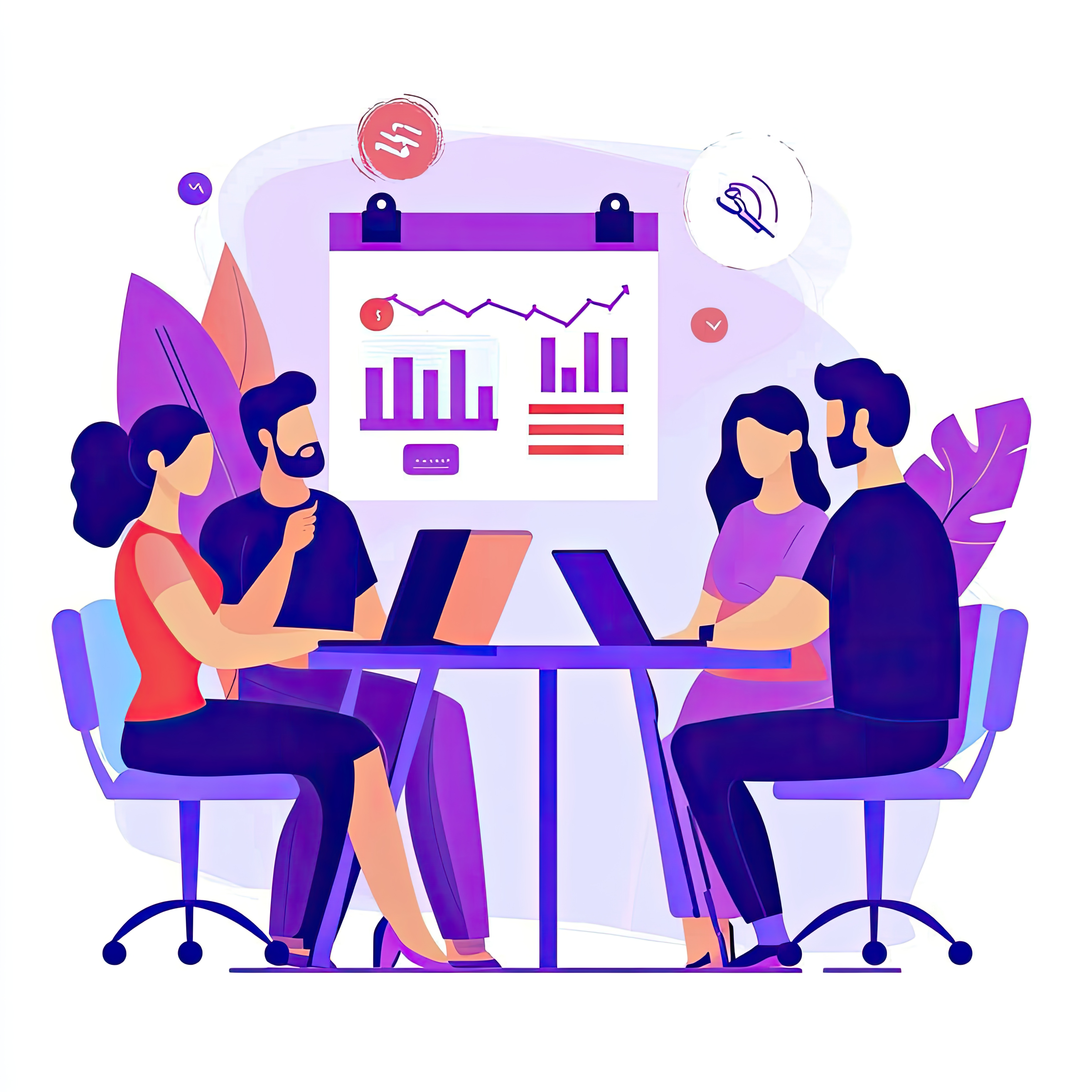Agency team data analysis and planning