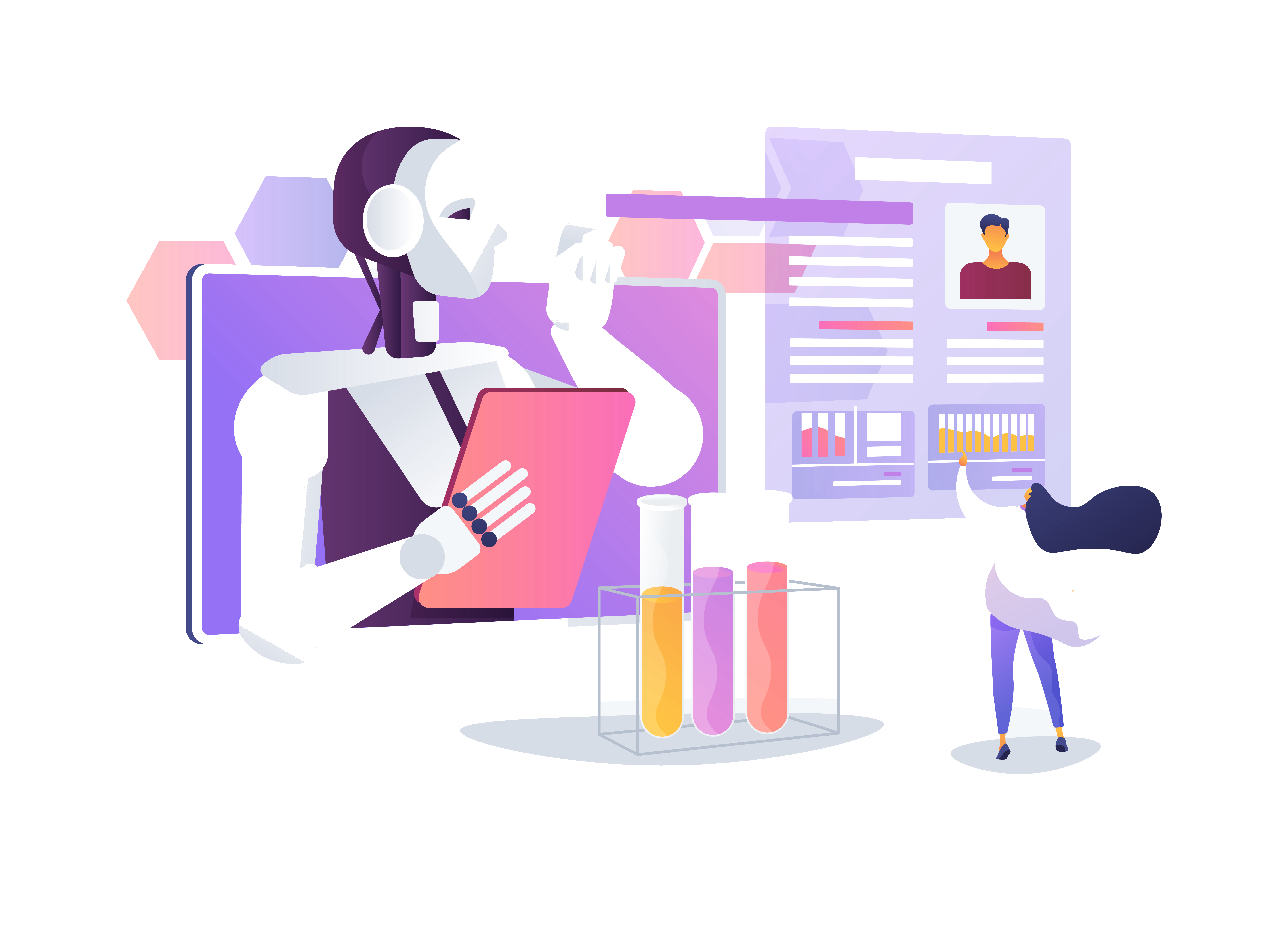 AI processing HR employee records